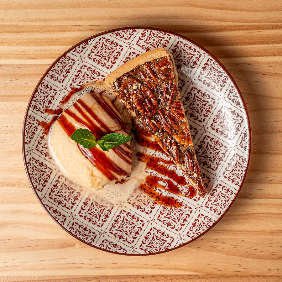 Pecan pie sin gluten